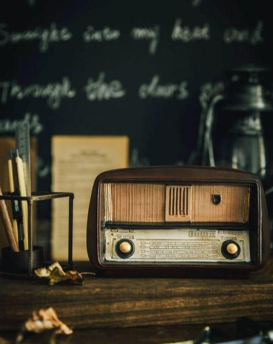 Farmhouse Vintage Fake Decorative Radio – FODORY.com